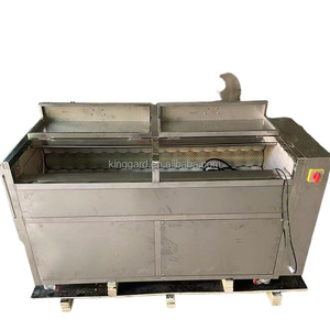 Équipement de nettoyage des légumes-racines : machine à laver multifonctionnelle à rouleaux pour gingembre, pomme de terre, patate douce, <span class=keywords><strong>lipu</strong></span>, taro, herbes - Product Image 2