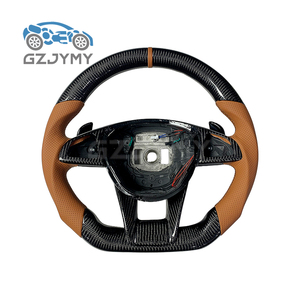 <span class=keywords><strong>Volant</strong></span> personnalisé en fibre de carbone avec LED pour Mercedes-Benz R231 C63 E63 GLC43 GLA45 GLS63 S65 & <span class=keywords><strong>Seat</strong></span> <span class=keywords><strong>Leon</strong></span> <span class=keywords><strong>5F</strong></span> 6F - Product Image 3