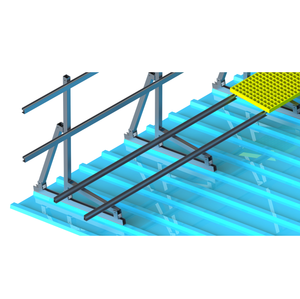 Sunforson impianti solari costruzione corrimano tetto di sicurezza avanzata solare <span class=keywords><strong>Guardrail</strong></span> sul tetto - Product Image 1