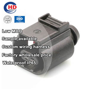 Konektor Listrik Otomatis 2 Pin Betina 8K0973702, Konektor Kabel Otomotif Tahan Air, Soket Steker - Product Image 1