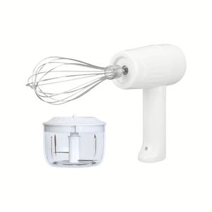 Batidora Eléctrica Portátil Inalámbrica USB Ecológica para Cocina, Picadora de Alimentos, Picadora de Carne, Picadora de Ajo, Trituradora de Huevos - Product Image 1