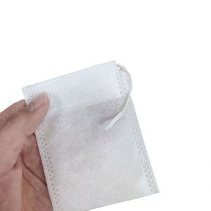 Degradable Non Woven Empty Tea <b>Bags</b> Disposable Empty Tea <b>Bags</b> with <b>String</b> Natural Tea Packaging - Product Image 5