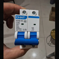 Disjoncteur Chint NXB-63 1P/2P/3P, disjoncteur miniature domestique MCB, interrupteur principal 32A, courbe C compacte