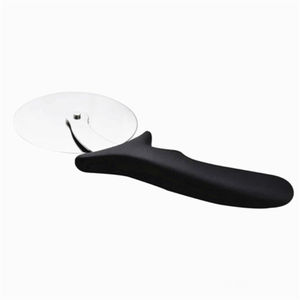 Roue à découper la pizza innovante avec couvercle en plastique, manche en bois, lame en acier à bascule tranchante L35Cm, coupe-pizza Lous Kitchen - Product Image 4