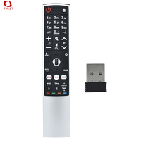 Télécommande sans fil intelligente de remplacement de qualité supérieure pour LG AN-MR700+ MR20GA 21GA AN-MR500 Air Mouse avec fonction d'apprentissage en silicone