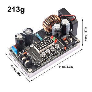 Módulo de Fuente de Alimentación Regulada Ajustable DKP6008, Voltaje y Corriente Constantes, Voltímetro con Ventilador - Product Image 5