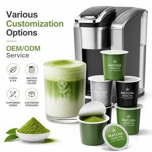 Coffret Cadeau Matcha K Cups Compatibles Keurig, Capsules de Thé Vert, Boîte Personnalisée, Vente en Gros, Fournisseur OEM, Marque Privée - Product Image 1