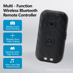 Télécommande Bluetooth pour <span class=keywords><strong>iPhone</strong></span> Xiaomi Redmi <span class=keywords><strong>Samsung</strong></span> Télécommande universelle pour téléphone portable Selfie Stick Contrôleur de caméra Bluetooth - Product Image 2