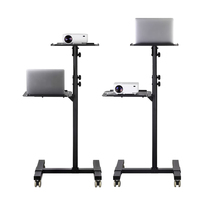 Support de projecteur mobile, chariot de présentation pour ordinateur portable et projecteur, réglable en hauteur, pour utilisation au bureau