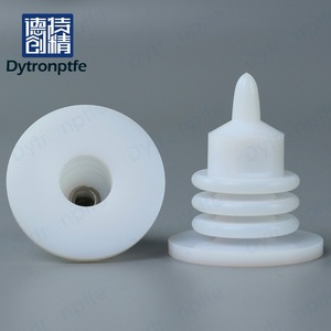Tubería Corrugada de PTFE Dechuang, Grado Alimenticio, Certificada por la FDA, de -190 a 260 Grados Celsius, Tubo Flexible de Pared Simple para Envasado de Líquidos - Product Image 2
