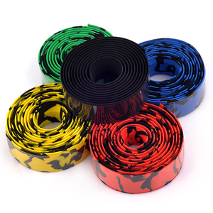 自転車ハンドルバーテープ滑り止めPU <span class=keywords><strong>EVA</strong></span>ベントサイクリングロードバイクテープレーシング通気性ノンスリップハンドルバーベルトラップ - Product Image 6