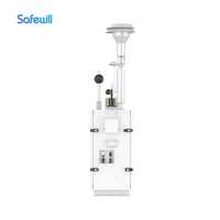 Safewill Supply OME Sistema de monitoreo de polvo de rayos beta PM10 Micro Sistema de monitoreo de calidad del aire ambiente para el control de la contaminación urbana