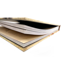 Servicio de Impresión de Libros Personalizados con Tapa Dura, Encuadernación Perfecta, Papel de Lujo y Bordes Pintados para Promoción