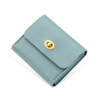 Dompet Kulit PU Wanita Modern Wabi-Sabi |   Penutup Kunci Minimalis + Penyimpanan yang Dapat Diperluas |   Sutra Promosi dengan Logo yang Dapat Disesuaikan