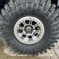 عجلة من سبيكة Beadlock حقيقية 16x6h139.7 Cb110.2 لتويوتا Lc70 Lc75 Hj60 Lc80 ونيسان Y60 Y61