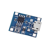 Module de carte de charge USB Type-C TP4056 1A avec protection double tension et contre la décharge excessive, entrée 4.5V-5V, 2.8x1.7cm, carte de développement