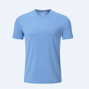 <span class=keywords><strong>T</strong></span>-<span class=keywords><strong>shirt</strong></span> HEALY ad asciugatura rapida, personalizzata per fitness, traspirante, stampata, da uomo, girocollo, tinta unita - Product Image 3