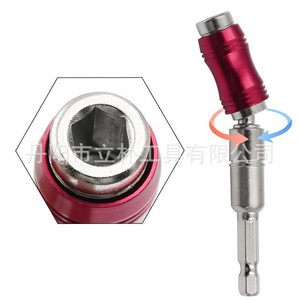 Extended Self Locking Connecting Rod Hex Shank Drill Bit 6mm 50mm High Carbon Steel Magnetic Air Screwdriver Adapter - Product Image 4