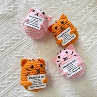 Groothandel Met De Hand Gehaakte Creatieve Dierenpoppen-Positieve Fruitversieringen Voor Emotionele Steun En Geschenken