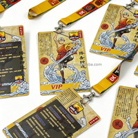 Hochwertige, individuelle VIP-Event- und Meeting-Pässe aus Kunststoff, PVC-Ausweiskarten, Namensschilder, Ausweiskarten für Aussteller mit Lanyard