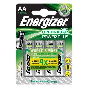 Batterie Stilo AA rechargeable 2000mAh POWER PLUS (4 pièces) 535 417012 00 - Product Image 1
