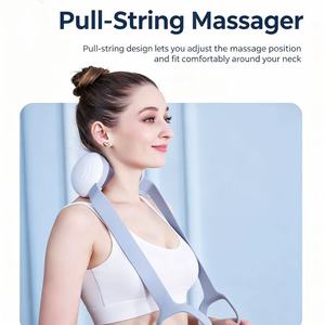 Masseur électrique portatif pour le cou et les épaules, chauffant Shiatsu, 5 modes de pétrissage, 3 niveaux de chaleur, rechargeable par USB, télécommande sans fil, minuterie - Product Image 6