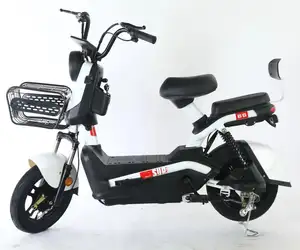 Bicicleta de ciudad eléctrica barata 450W 48V bicicleta eléctrica para adultos dos asientos ebike