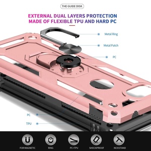 LeYi 마그네틱 자동차 마운트 링 홀더 스탠드 견고한 케이스 전화 3d 구글 픽셀 10 휴대 전화 - Product Image 3