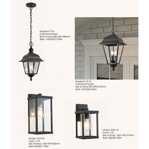 Lámpara Colgante LED Moderna Minimalista para Exteriores, Impermeable con Clasificación IP65, Sensor de Luz, Regulable, Construcción de Aluminio/Cobre para Jardín - Product Image 6