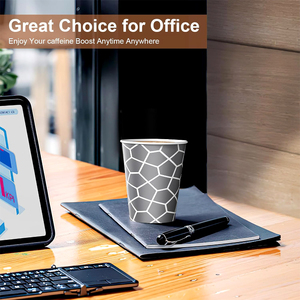 Vasos de Papel Personalizados de 8oz 12oz 16oz 24oz 32oz con Tapa para Llevar, Impresión de Logotipo Personalizado, Vaso de Café de Papel - Product Image 3