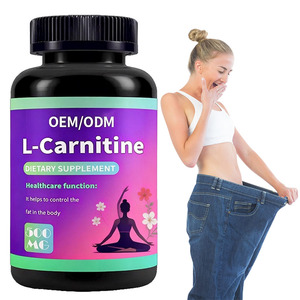 كبسولات إل-كارنيتين للنساء البالغات للتغذية الرياضية وبناء العضلات مع إل-كارنيتين نباتي المصدر، مناسبة للنباتيين وطبيعية - Product Image 1