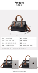 Bolso de hombro de piel sintética de alta calidad de lujo de marca al por mayor, bolso de mano para mujer, bolso de mano para mujer, bolsos de diseño - Product Image 3