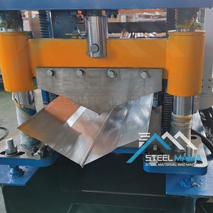 Factory Supply 416 Color <b>Metal</b> Roof Panel Ridge Capping Roll Forming Machine For <b>Building</b> <b>Material</b> - Product Image 2