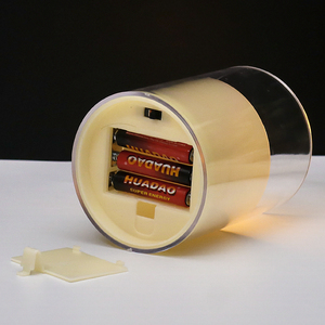 All'ingrosso a batteria acrilico LED pilastro candele pilastro senza fiamma candela LED candela per decorazione di nozze luce decorativa