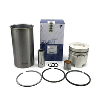 Kit de chemises de cylindre pour moteur diesel 4BD1 4 cylindres LKIS410206CA, segment de piston 5-12121-005-0, chemise de cylindre 1-11261-118-0, piston OEM