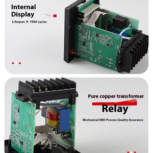 Kỹ thuật số hiển thị nhiệt độ điều khiển chuyển đổi TEL96-9001 AC220V/380V phổ cơ khí Knob điều chỉnh nhiệt - Product Image 4