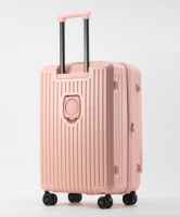 Maleta de Viaje Ejecutiva Expandible de Lujo Moderna con Ruedas Fijas de ABS+PC y Apertura Frontal, 20/24/28 Pulgadas, Gran Venta 2026