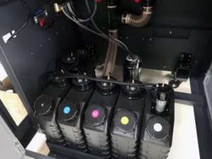 รูปแบบขนาดใหญ่กลางแจ้งในร่ม UV ม้วนม้วนเครื่องพิมพ์ไฮบริด flatbed 1.9m 1.8m i3200U1 ไฮบริด UV เครื่องพิมพ์ - Product Image 3