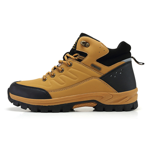 Chaussures de randonnée imperméables pour hommes DF 5022 avec logo personnalisé, nouvelles bottes de neige d'extérieur pour hommes, camel, marron, noir, vert - Product Image 4