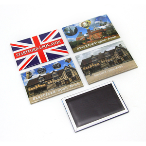 Aimants en fer-blanc pour Photos touristiques, souvenirs, cadeau, aimant de réfrigérateur 3D, personnalisé, bon marché, différents pays américains - Product Image 1