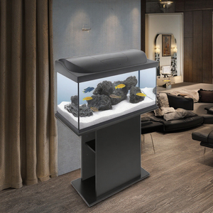 Stylish Durable Indoor Wood Aquarium Cabinet Luxury Rectangle Base Storage <strong>Stand</strong> <strong>for</strong> <strong>Fish</strong> <strong>Tank</strong> Eco-Friendly Efficient Outdoor - Product Image 2