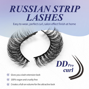 Factory Price <strong>Lashes</strong> Vente En Gros <strong>Strip</strong> <strong>Lashes</strong> <strong>That</strong> <strong>Look</strong> <strong>Like</strong> Eyelash <strong>Extensions</strong> - Product Image 2