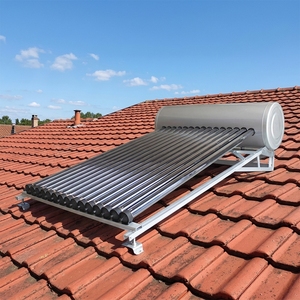 Calentador de Agua <span class=keywords><strong>Solar</strong></span> de Acero Galvanizado con Tubo de Vacío de Alta Presión de 120 <span class=keywords><strong>Litros</strong></span> para Energía Renovable - Product Image 1