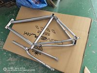 Cadre de vélo de route en titane de qualité 9, 46-56 cm, vente d'usine, prix