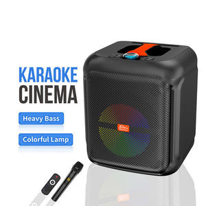 Altavoz Bluetooth Portátil ZQS10103 para Baile Cuadrado, DJ, <span class=keywords><strong>Karaoke</strong></span> Móvil, Canto al Aire Libre, Iluminación LED RGB, Batería - Product Image 1