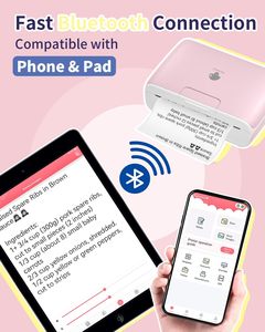Imprimante photo <span class=keywords><strong>Phomemo</strong></span> <span class=keywords><strong>M04S</strong></span> 110mm étiquette thermique autocollant Machine téléphone portable imprimante thermique sans encre Portable pour étudier - Product Image 2