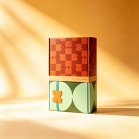 Boîte cadeau pliante en carton ondulé personnalisée, emballage d'expédition pour cadeaux de Noël, emballage écologique avec revêtement UV et gaufrage