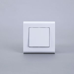 Interrupteur mural standard UE durable 1/2 poste, interrupteur électrique 1 ou 2 touches, 250V 10A - Product Image 4