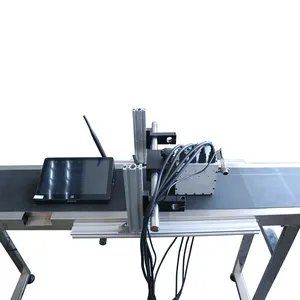 Smart Easy Use Batch QR Bar Code Label TIJ Online Inkjet Printer Coding Printing Machine for Plastic Bag Pipe Cable Box