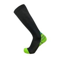 Chaussettes de football pour hommes en polyester avec logo personnalisé, respirantes, anti-humidité, soutien de la voûte plantaire, chaussettes de sport athlétiques
